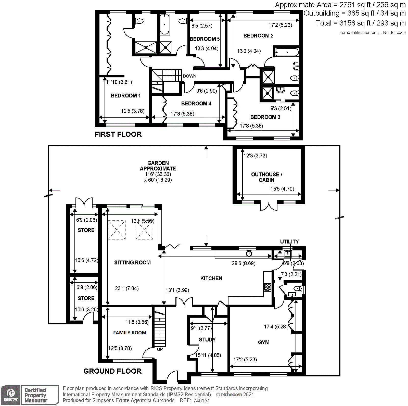 Brackley,, Broom Way, Weybridge floorplan