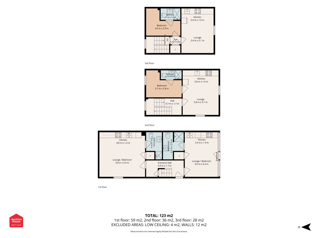 29 Wharton Street and 5 Errol Street, Hartlepool floorplan