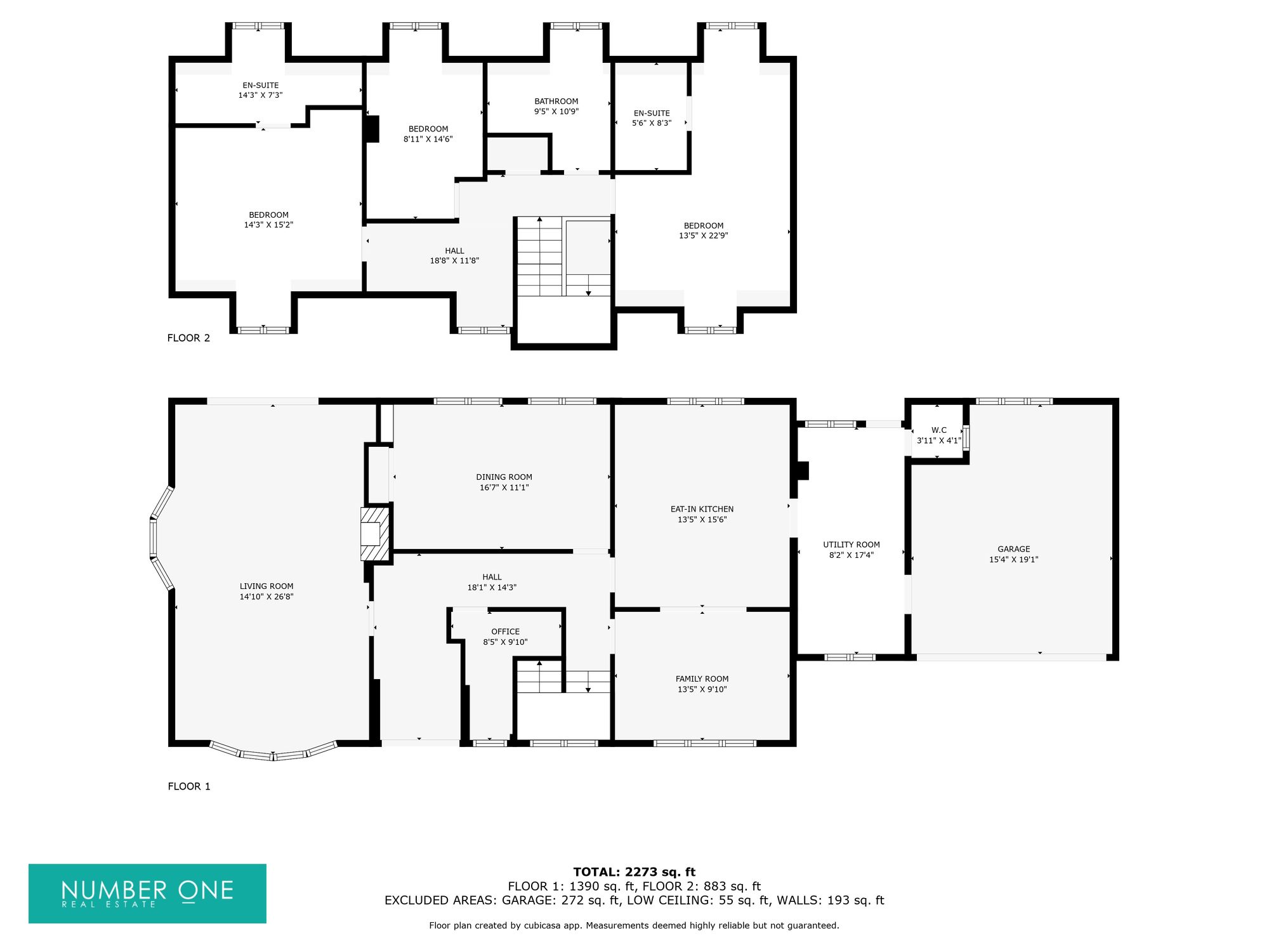 Milfre House, Caldicot floorplan