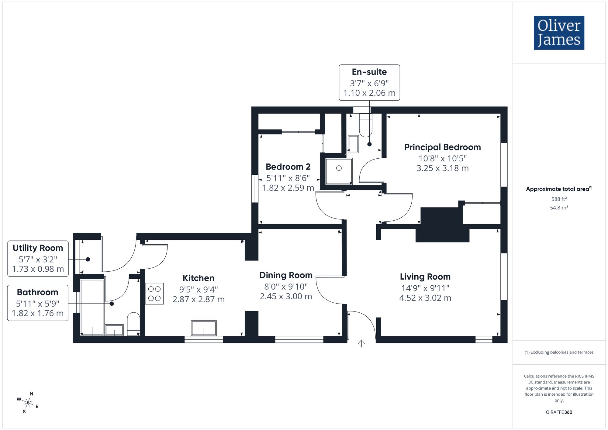 45 Newtown Road, Huntingdon floorplan