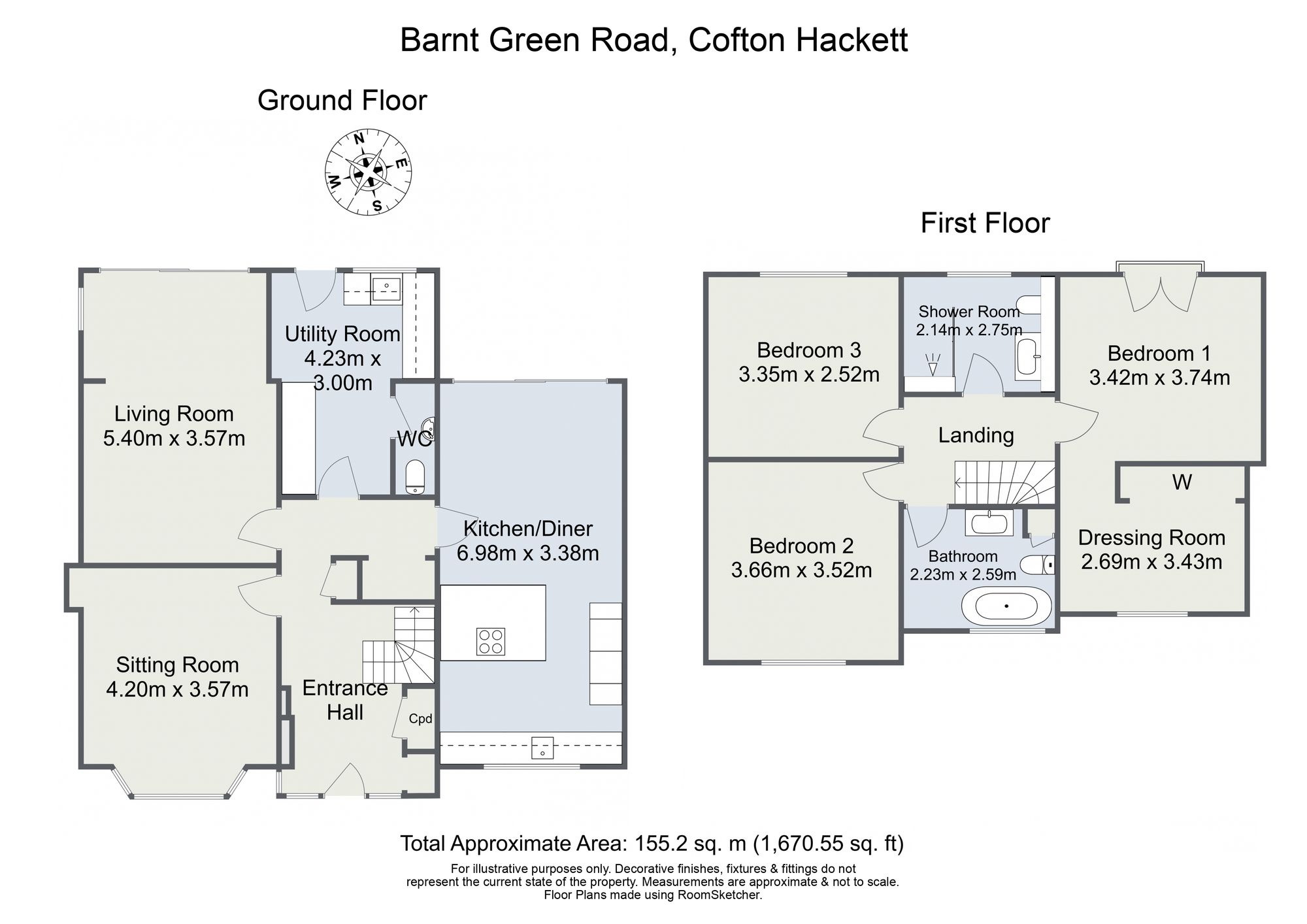 185 Barnt Green Road, Birmingham floorplan