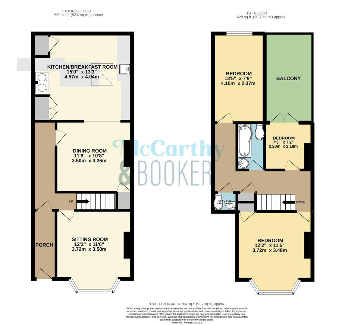 Bay House, 65 Bellevue Road, Cowes floorplan