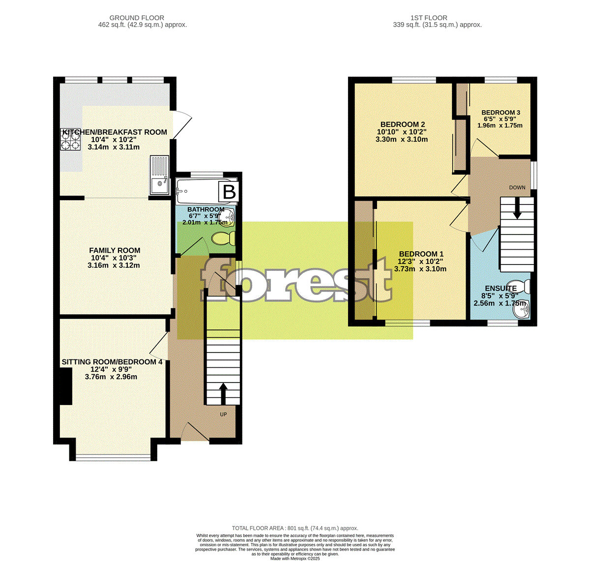 60, Gladstone Avenue, Feltham floorplan