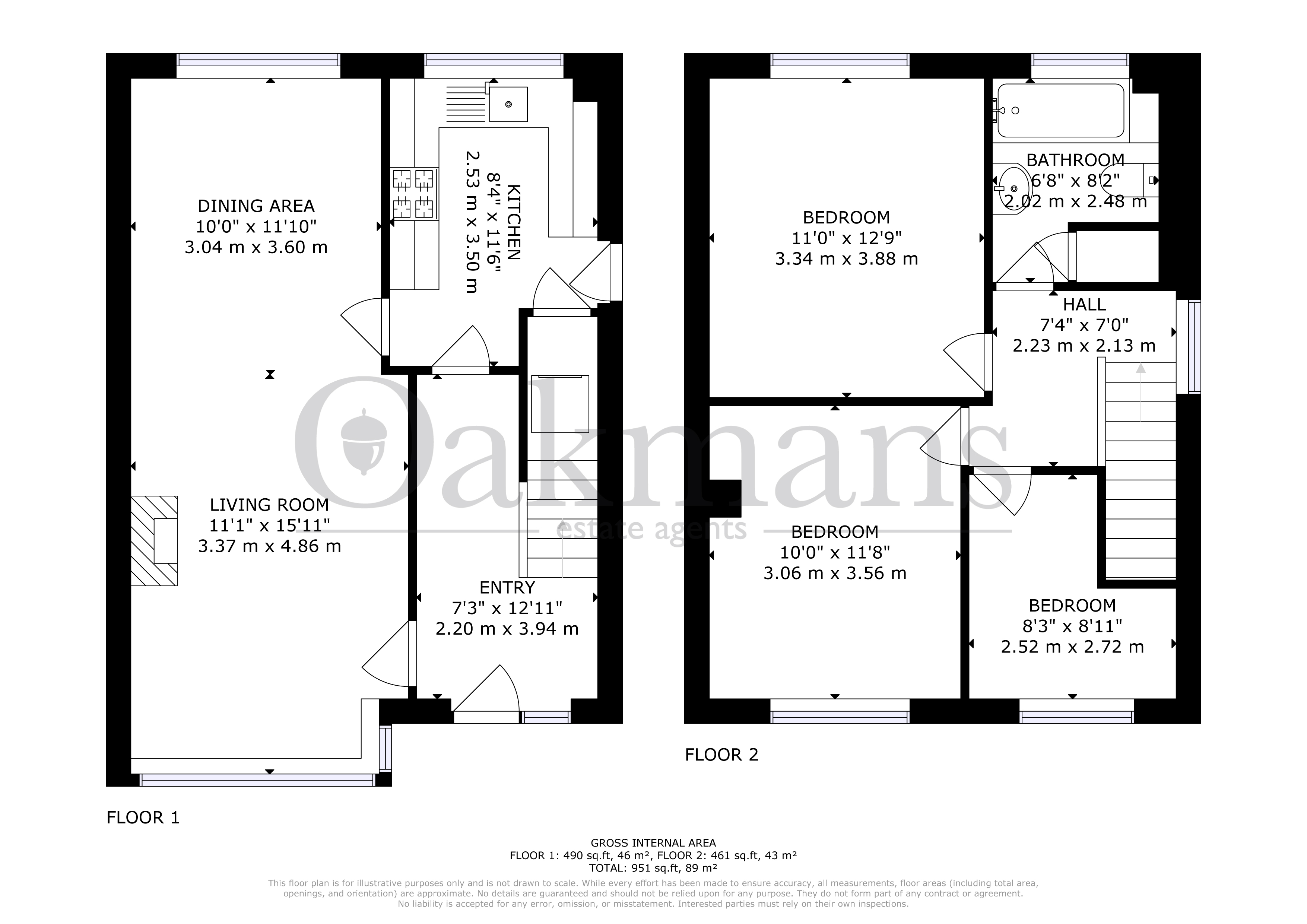 104, CHURCH HILL, BIRMINGHAM floorplan