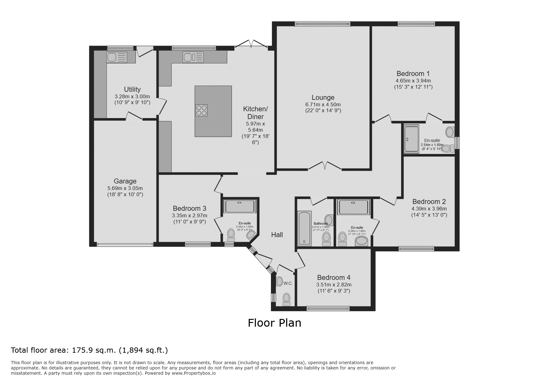 50, Church Street, Newark floorplan