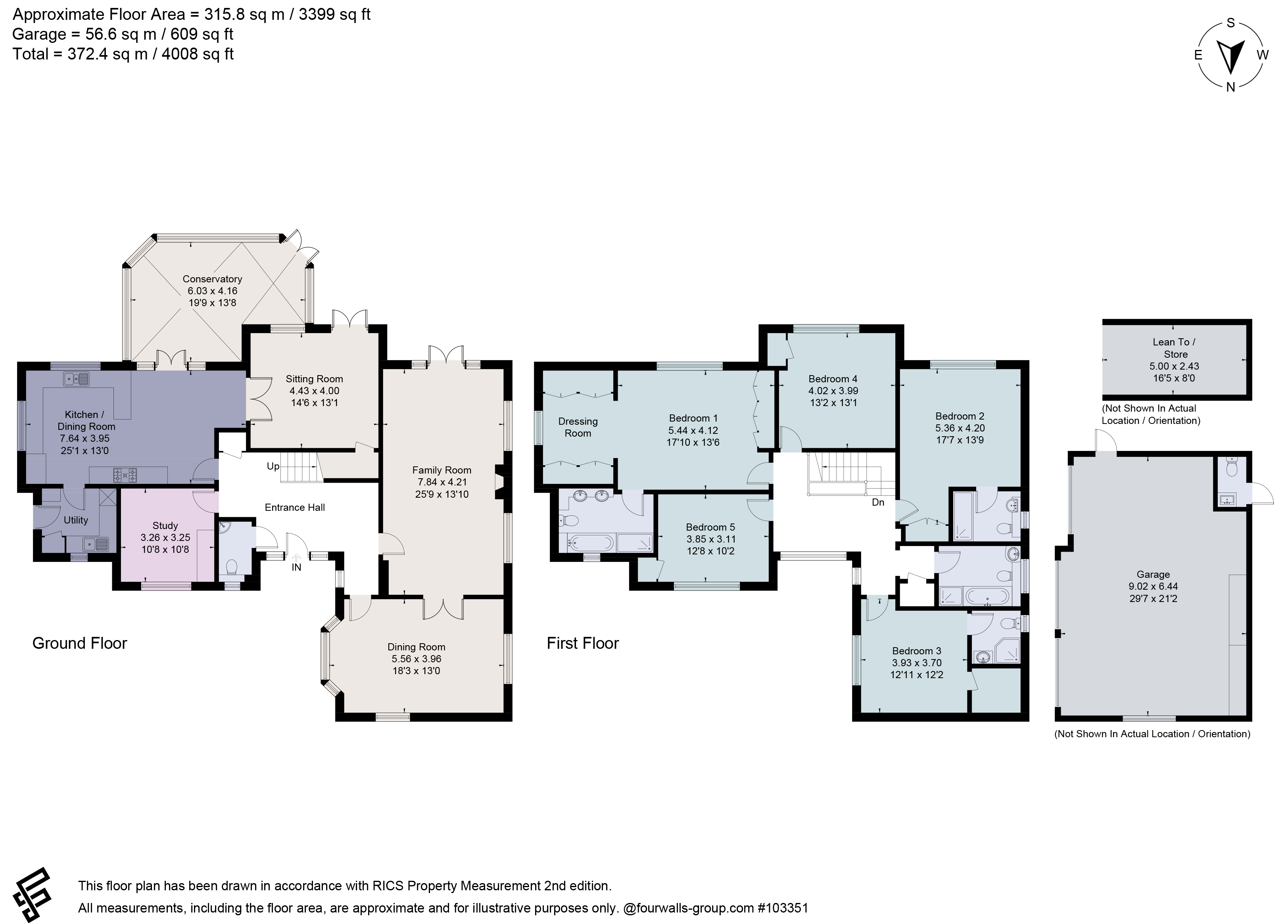 Chesswood,, Loudwater Lane, Rickmansworth floorplan