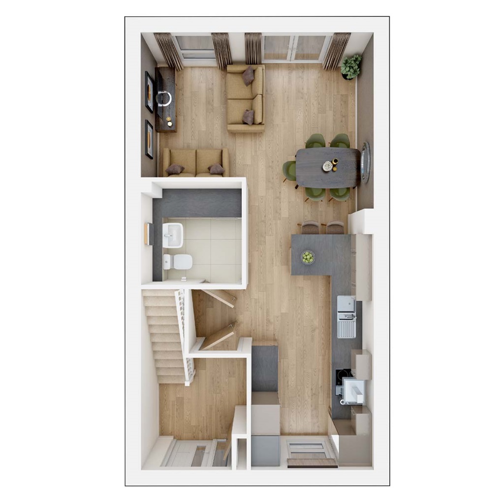 The Owlton - Plot 45, Ufton Court, Minterne Avenue, Borden, Sittingbourne floorplan
