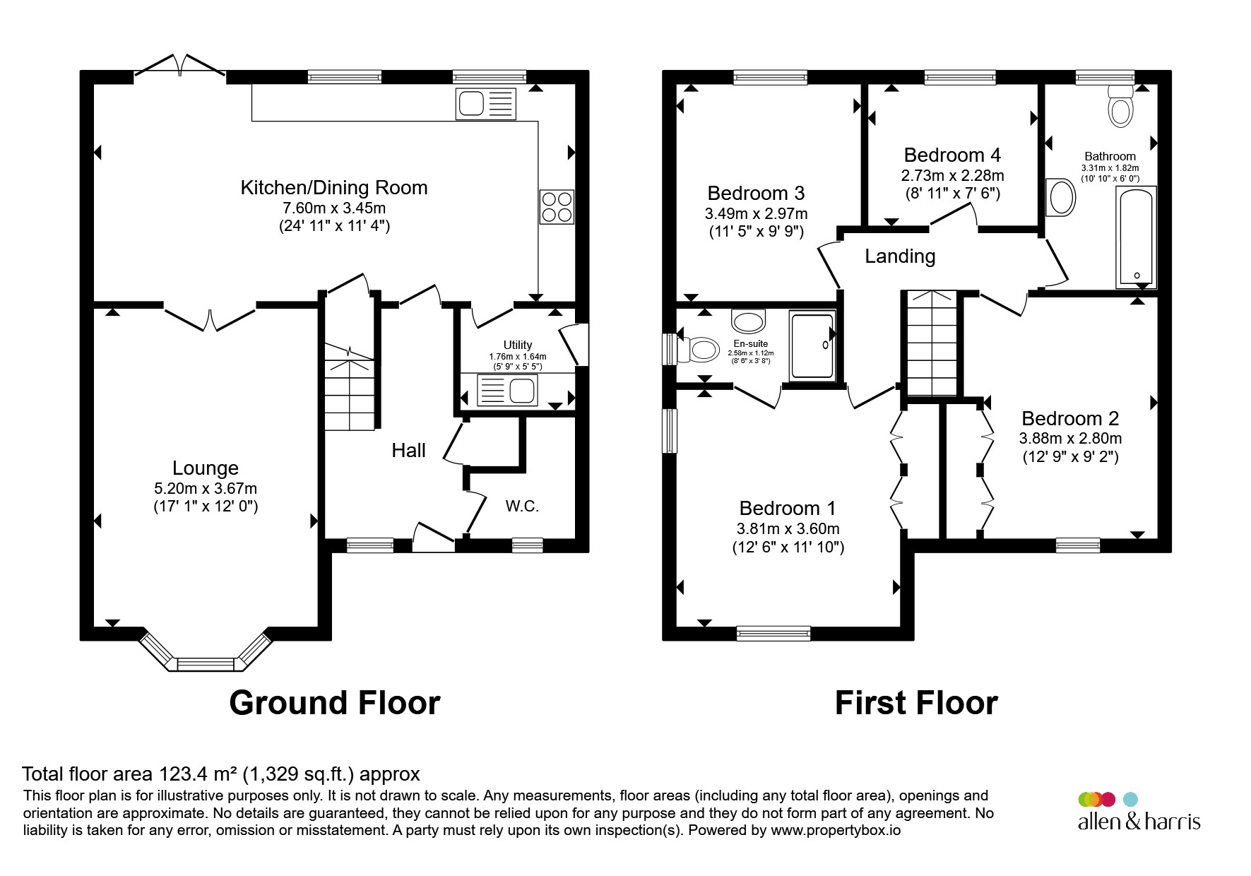20, Nursery Drive, Kilwinning floorplan