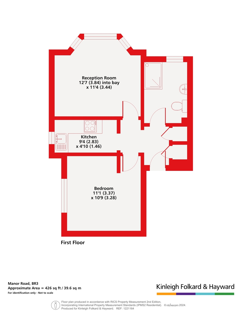 Flat 5 Bevington House, 23, Manor Road, Kent floorplan