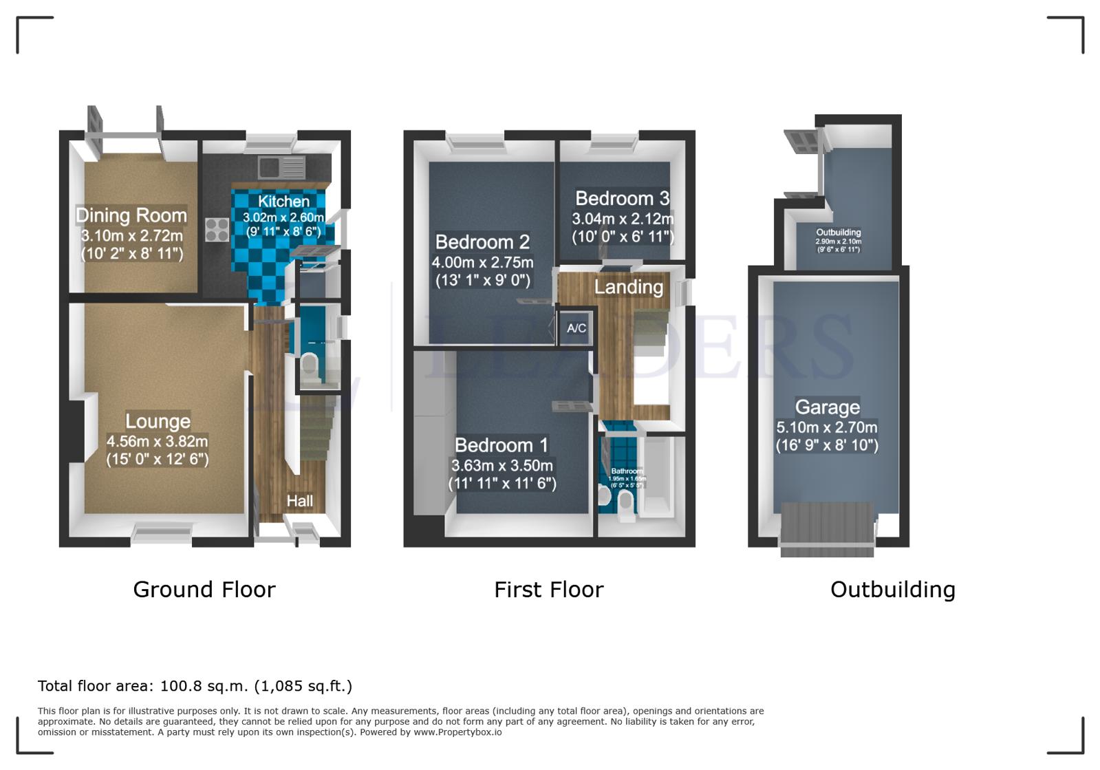 3, Oddcroft, Colchester floorplan