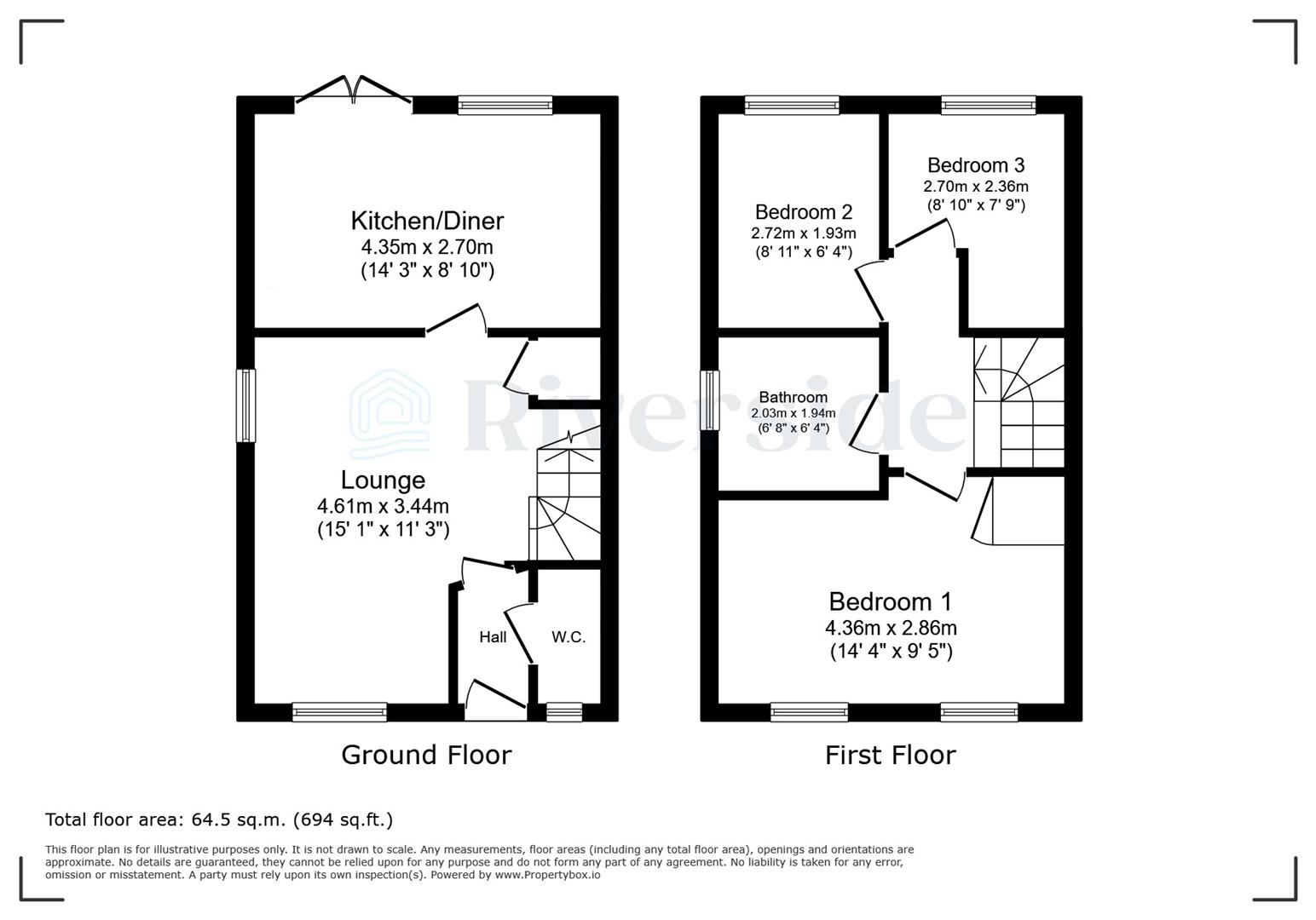 41, Bridgegate Drive, Hull floorplan