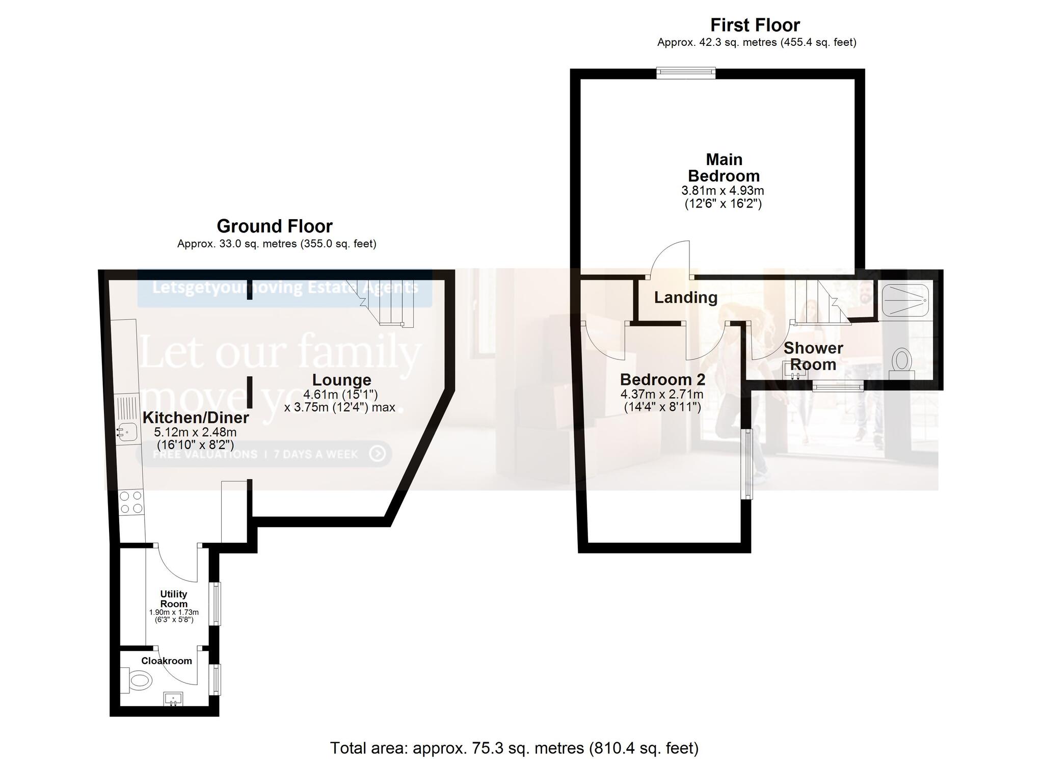18a St. Johns Street, Holbeach floorplan