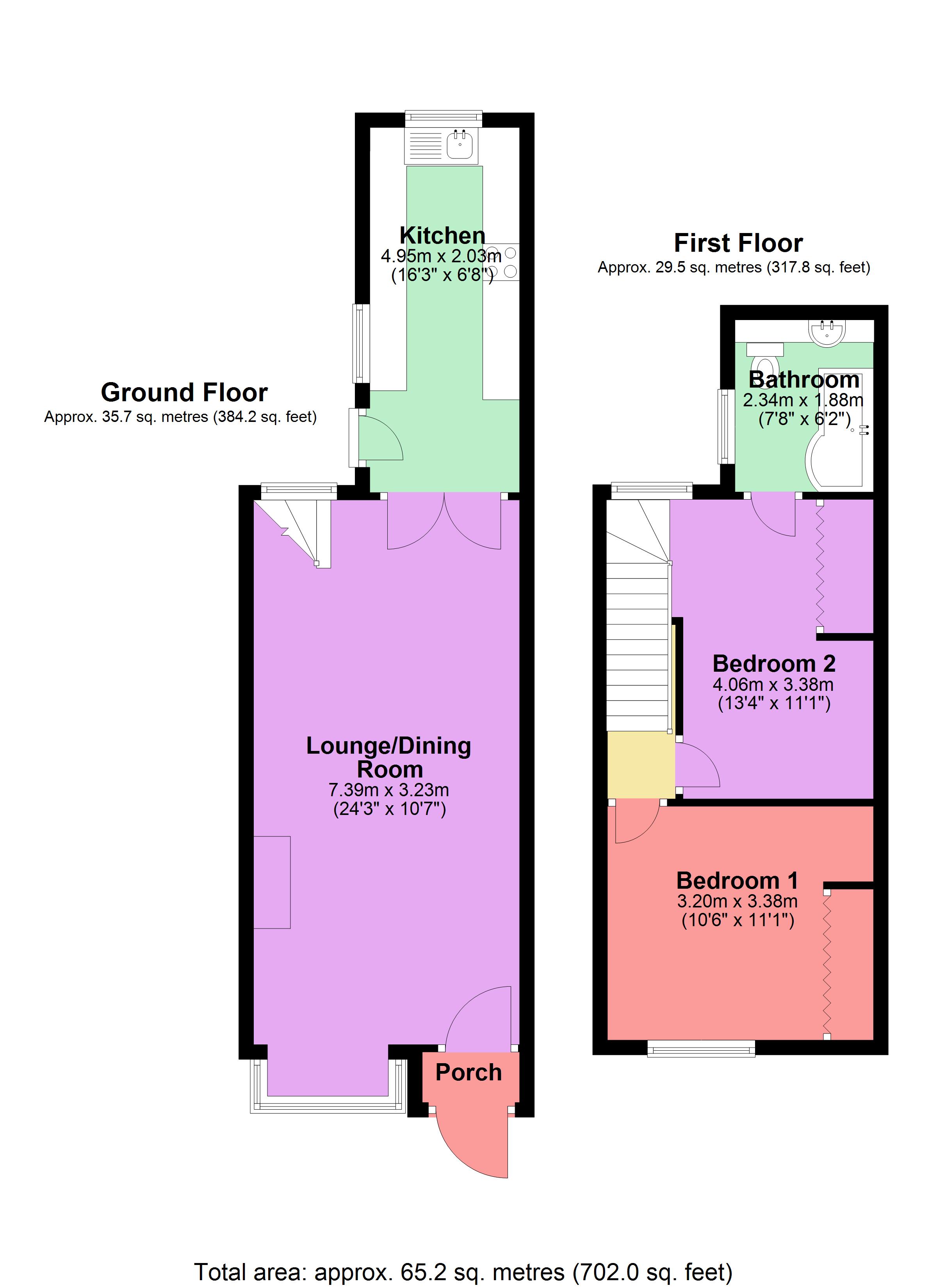 2 Bedrooms Terraced house for sale in Shakespeare Street, Watford, Hertfordshire WD24