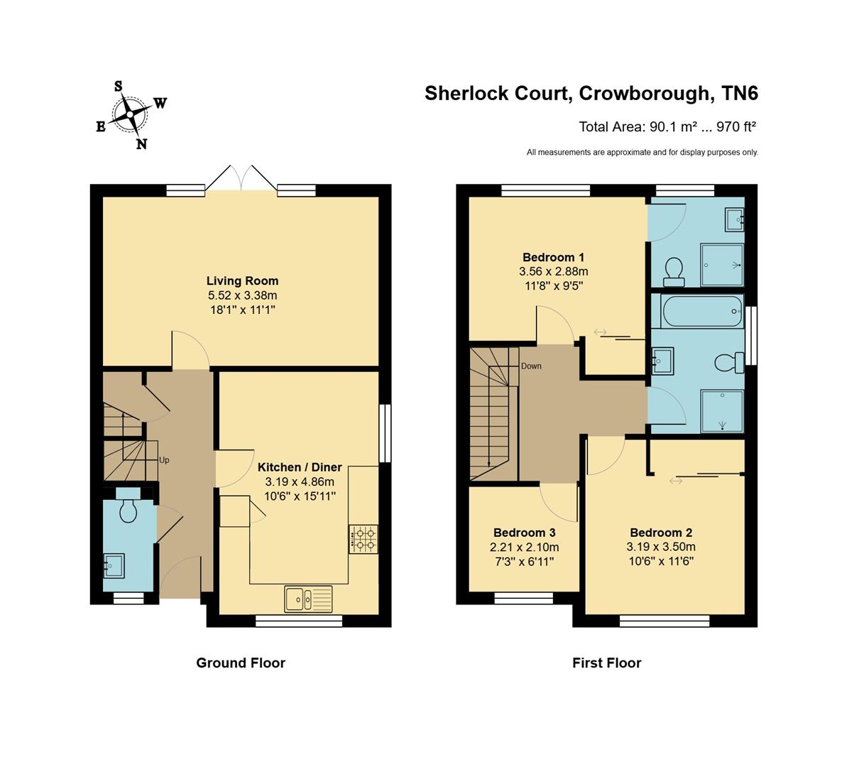 Whitehill Road, Crowborough TN6, 3 bedroom property for sale 68477788