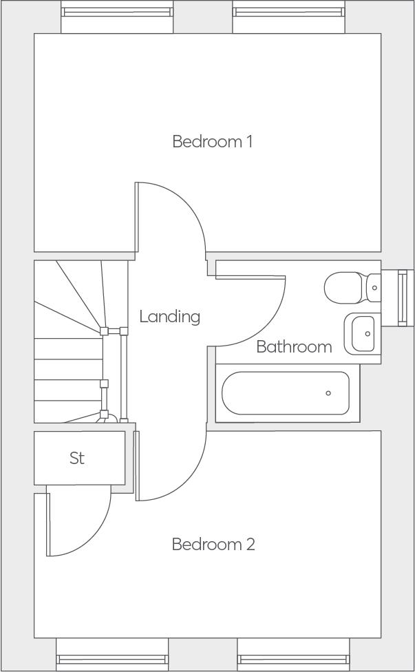 5008, Acacia Lane, Hollyhock Way, Burton-On-Trent floorplan