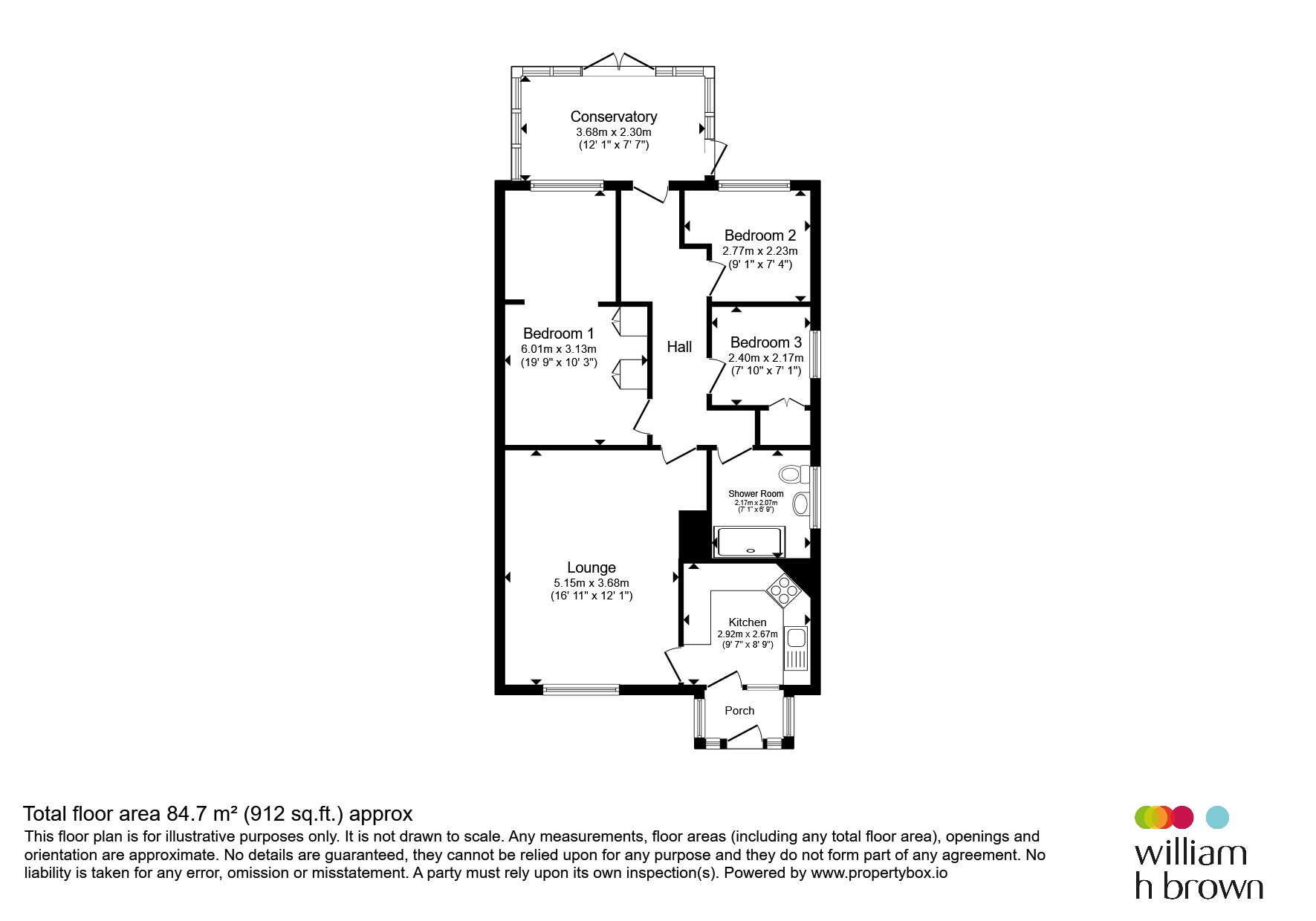 68, Gildingwells Road, Worksop floorplan