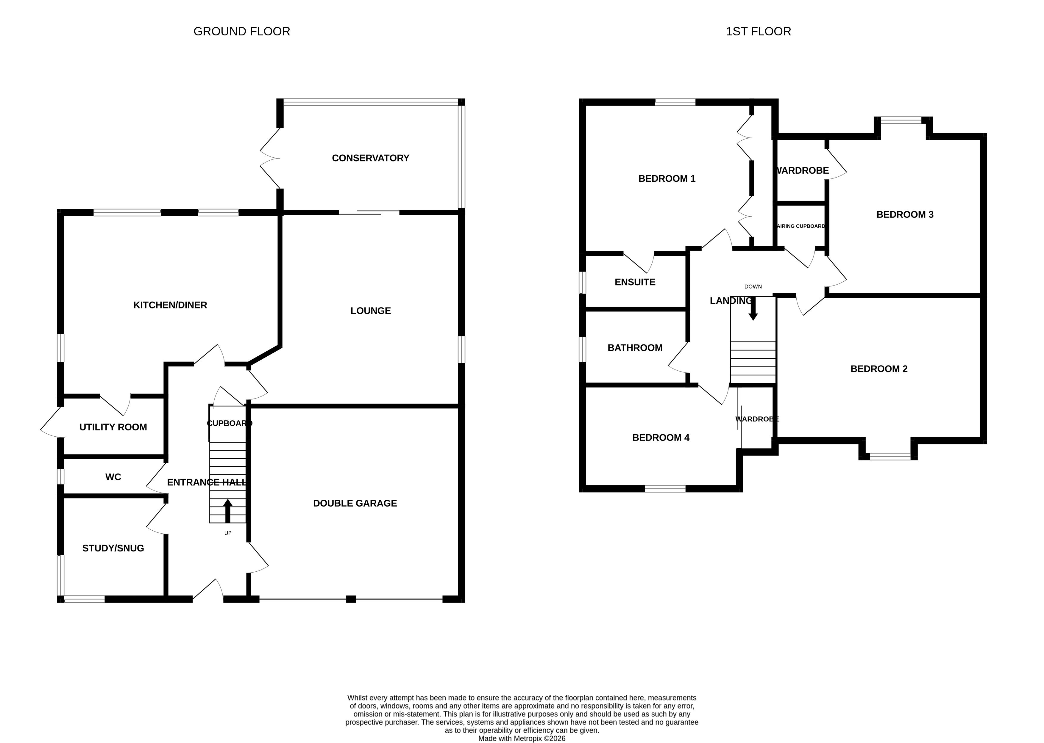 7, Checkley Lane, Telford floorplan