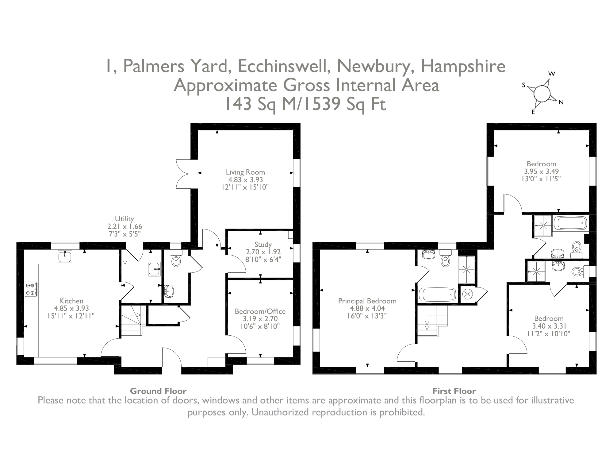 1, Palmers Yard, Newbury floorplan