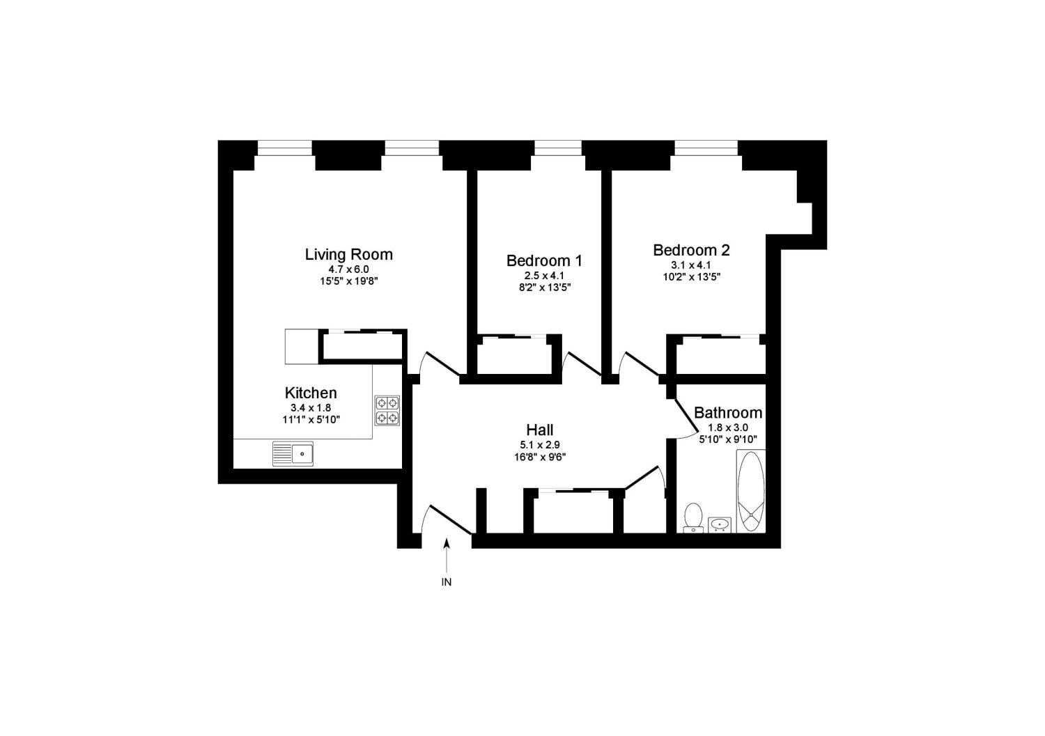 2 Bedrooms Flat for sale in Greenhead Street, Glasgow, Lanarkshire G40