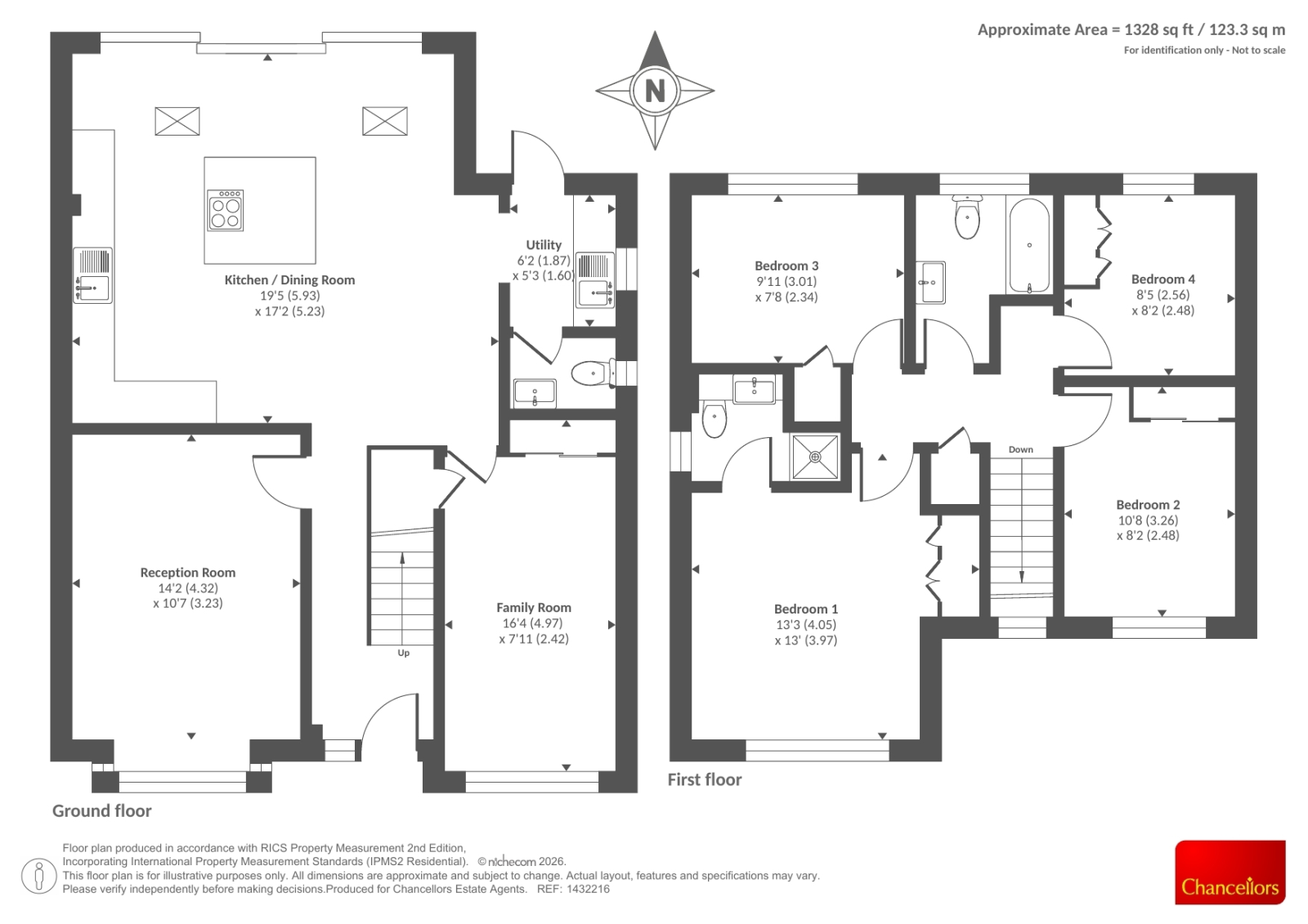 12, Rubus Close, Woking floorplan
