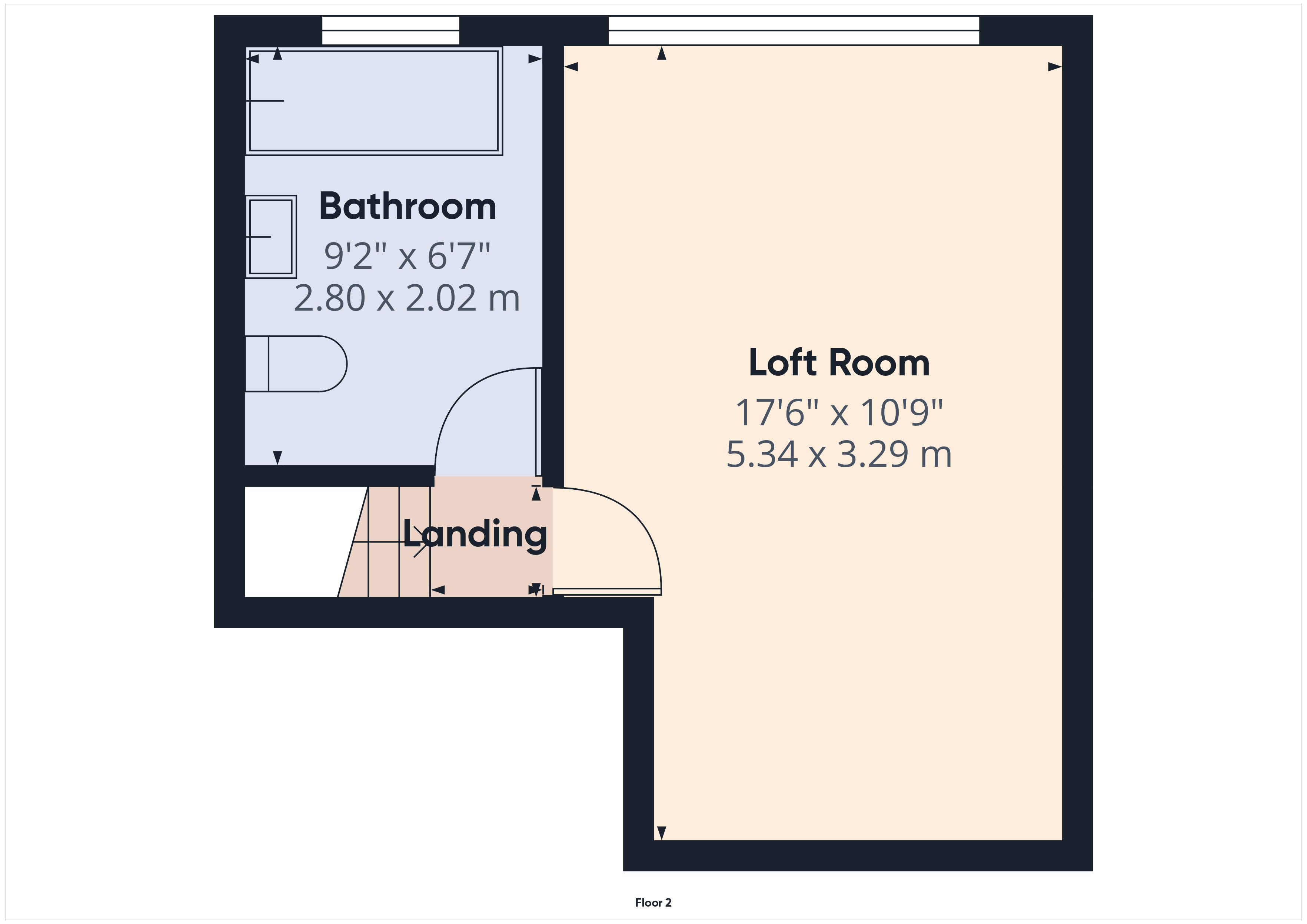 38, Church Crescent, London floorplan