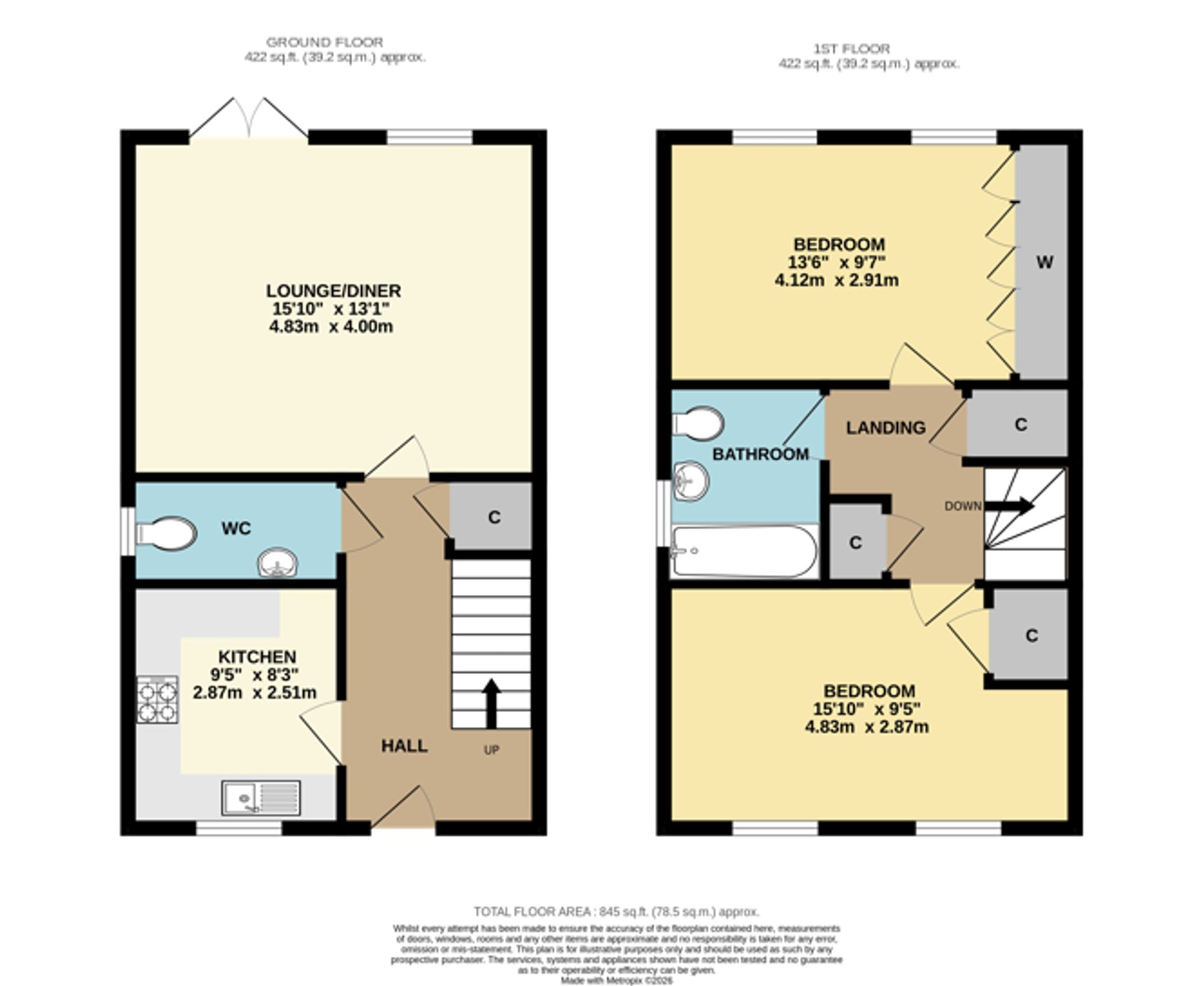 7 Luck Road, Southampton floorplan