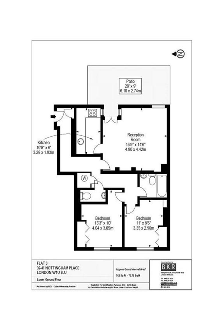 2 Bedrooms Flat to rent in Cedar House, Marylebone, London W1U