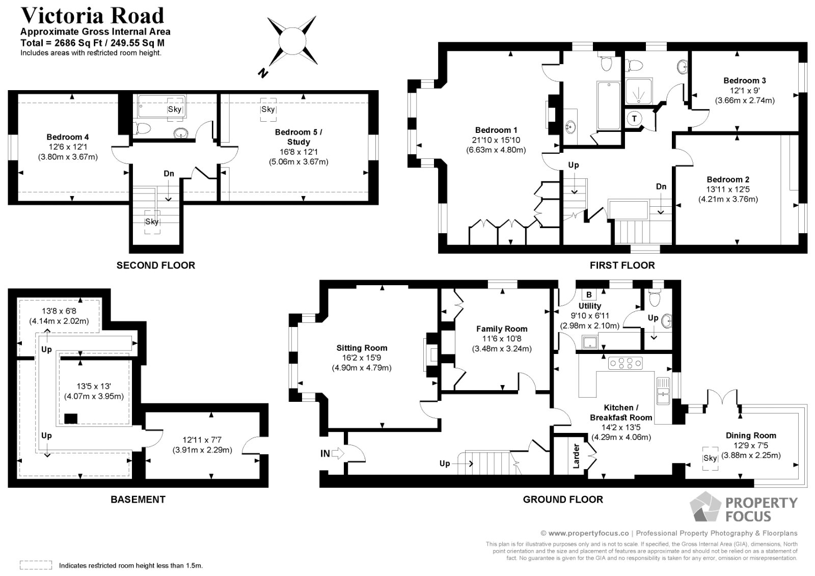 18, Victoria Road, Wiltshire floorplan