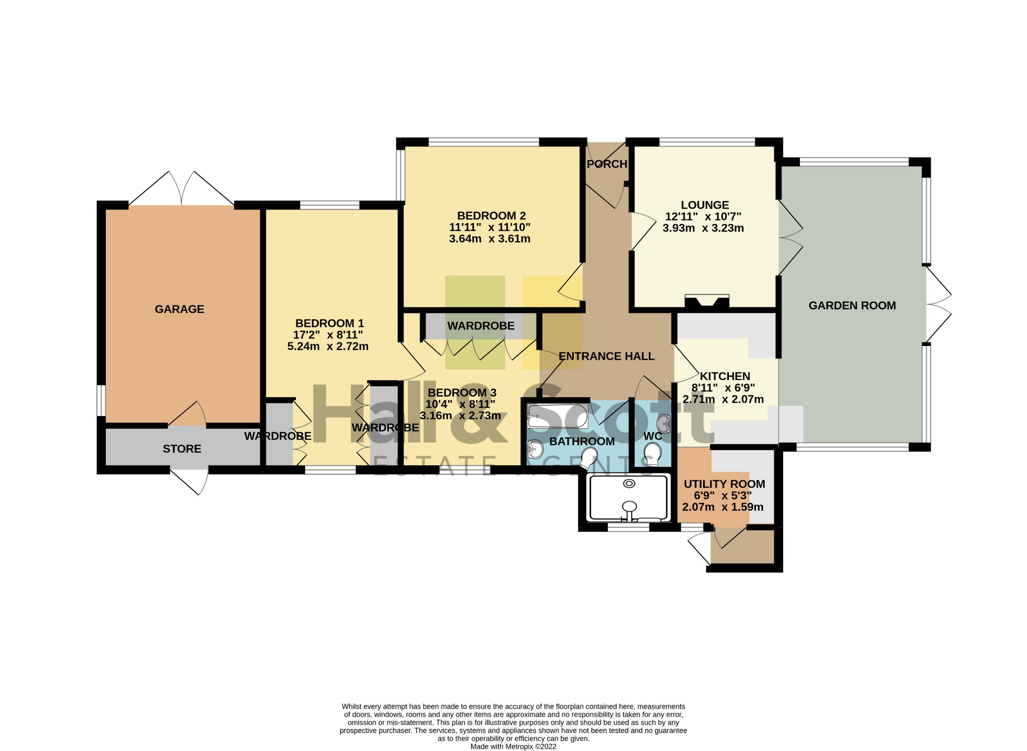 2 Dince Hill Close, Whimple, Exeter floorplan