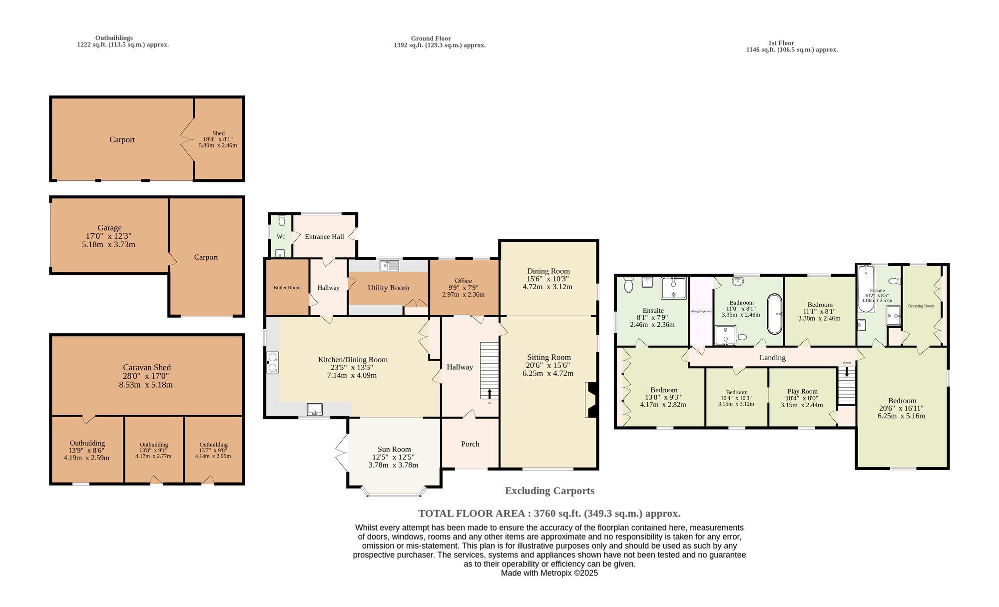 Bethel Farm, Mill Lane, Diss floorplan