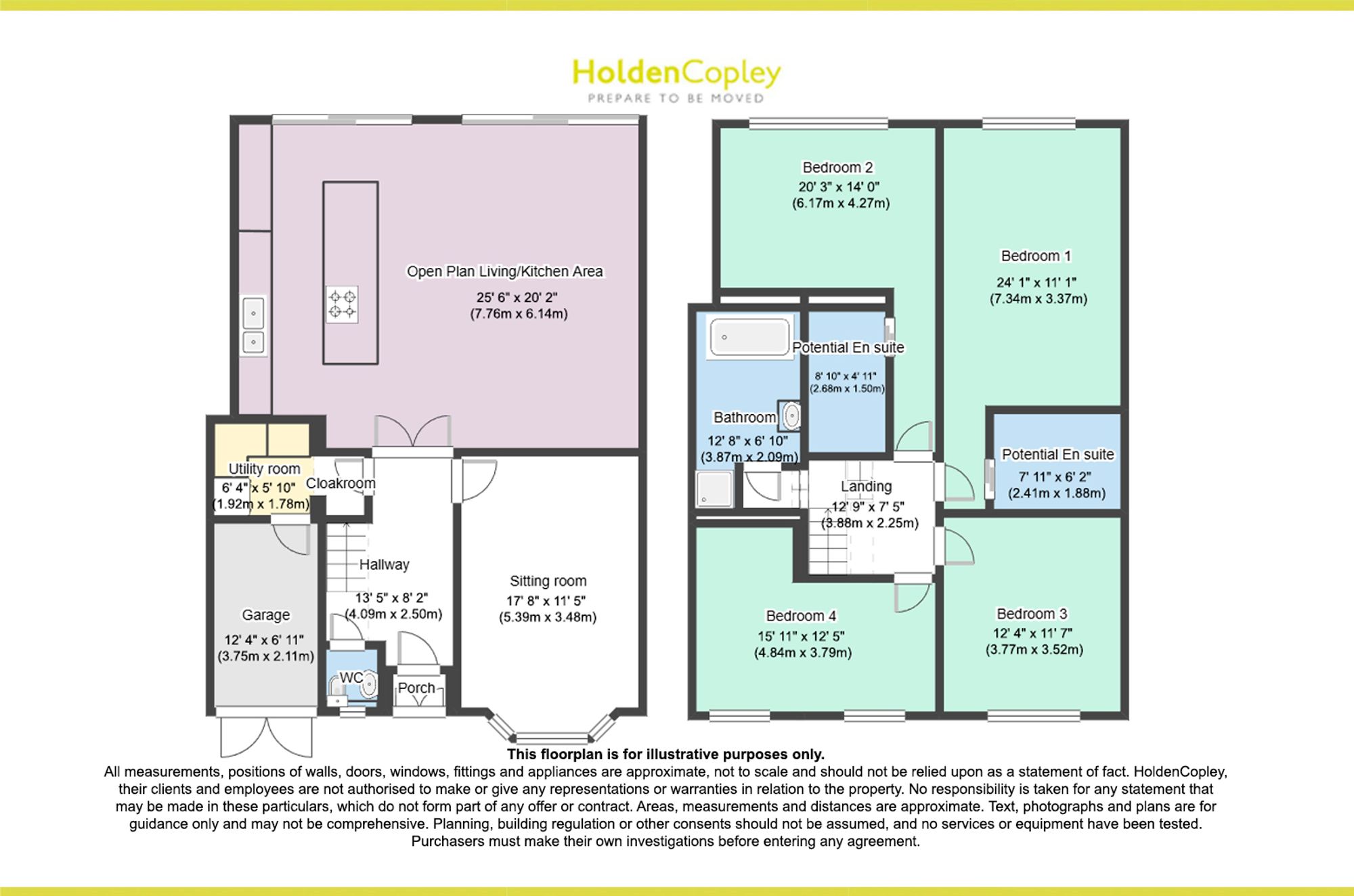 1 Brockley Road, Nottingham floorplan