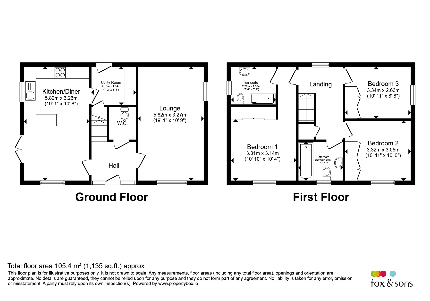 23, Purkis Road, Waterlooville floorplan