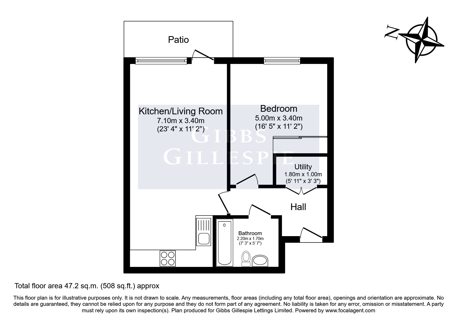 32 Attlee Court, Unwin Way, Stanmore floorplan