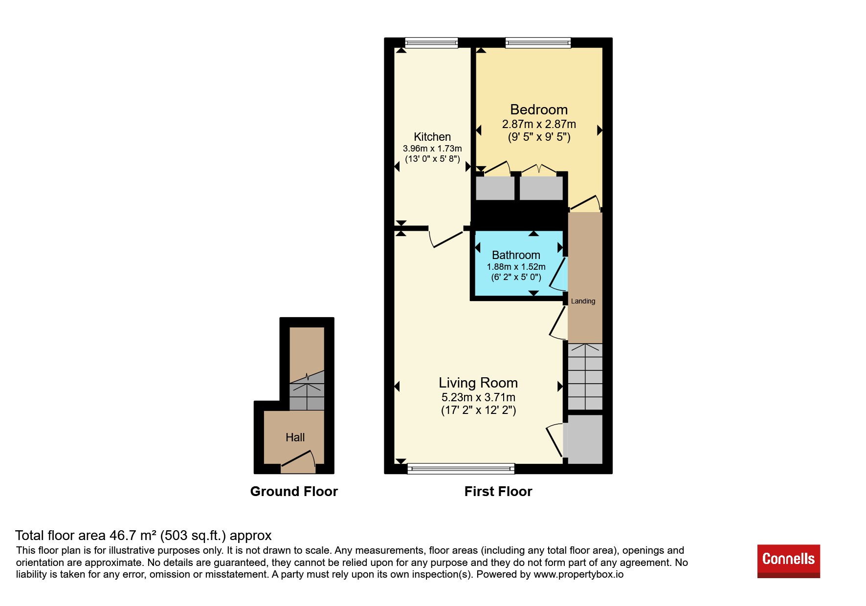 46, Corn Mill Crescent, Exeter floorplan