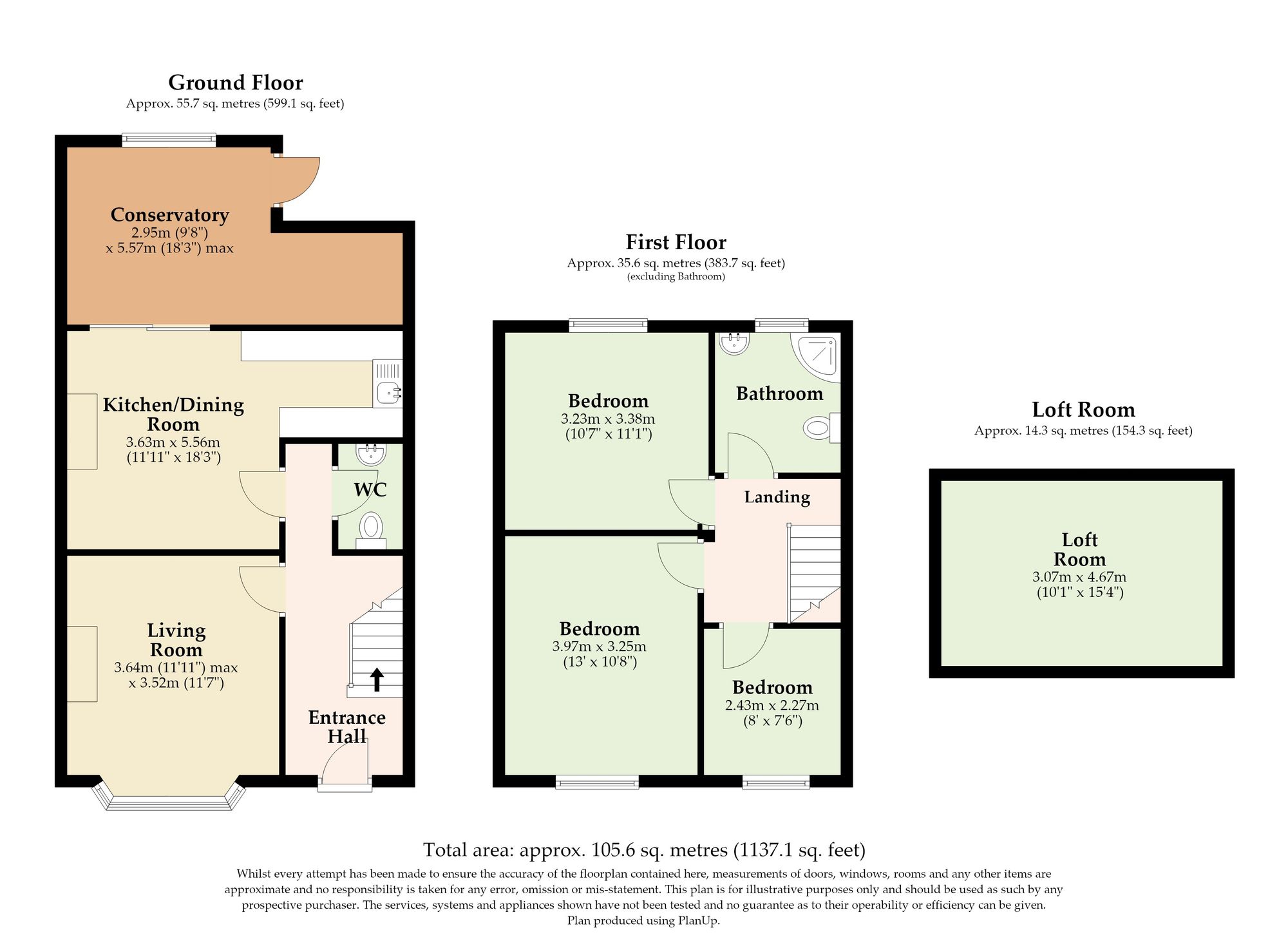 89 Long Road, Lowestoft floorplan