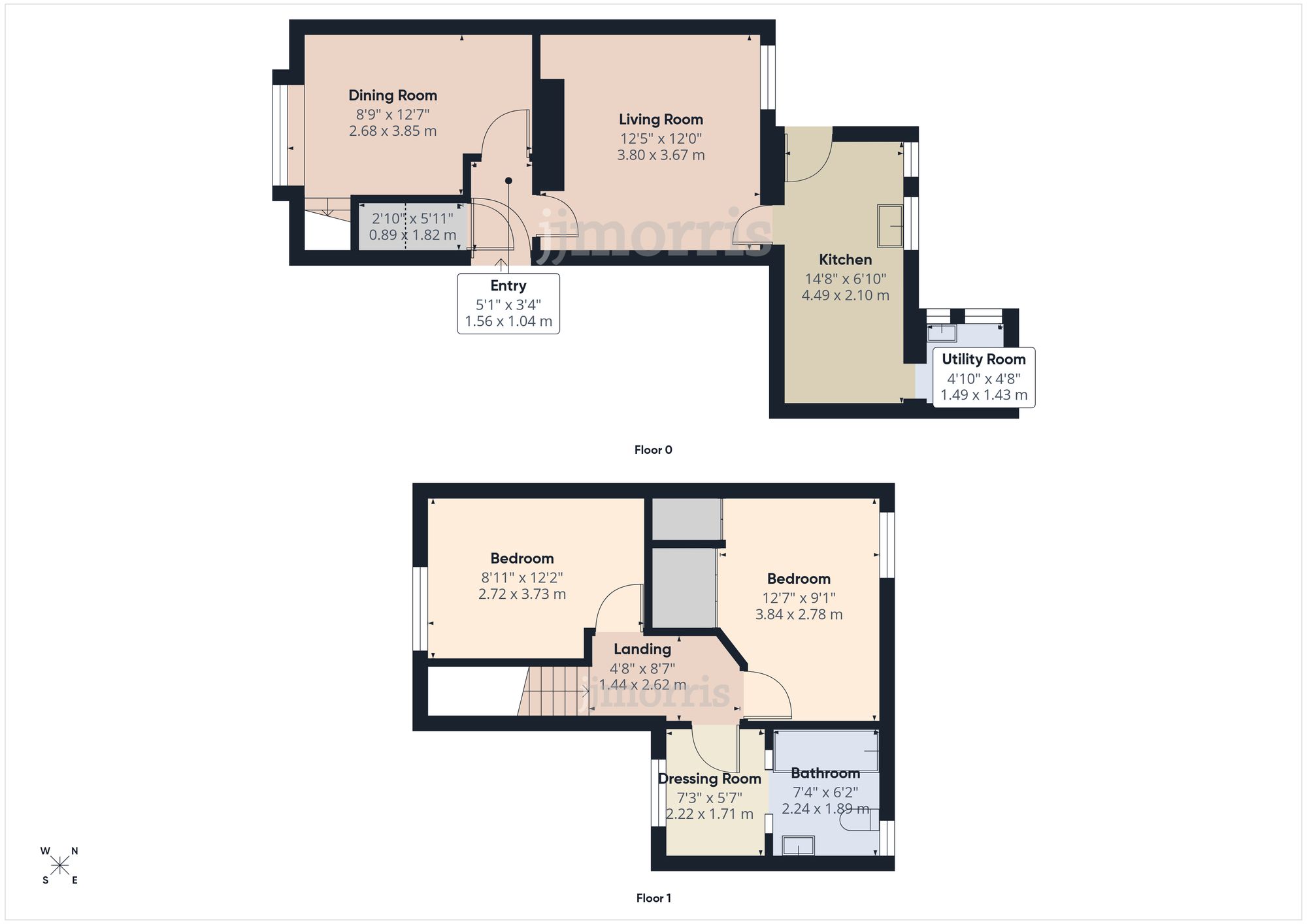 2 Llyn Y Felin Gwbert Road, Cardigan floorplan