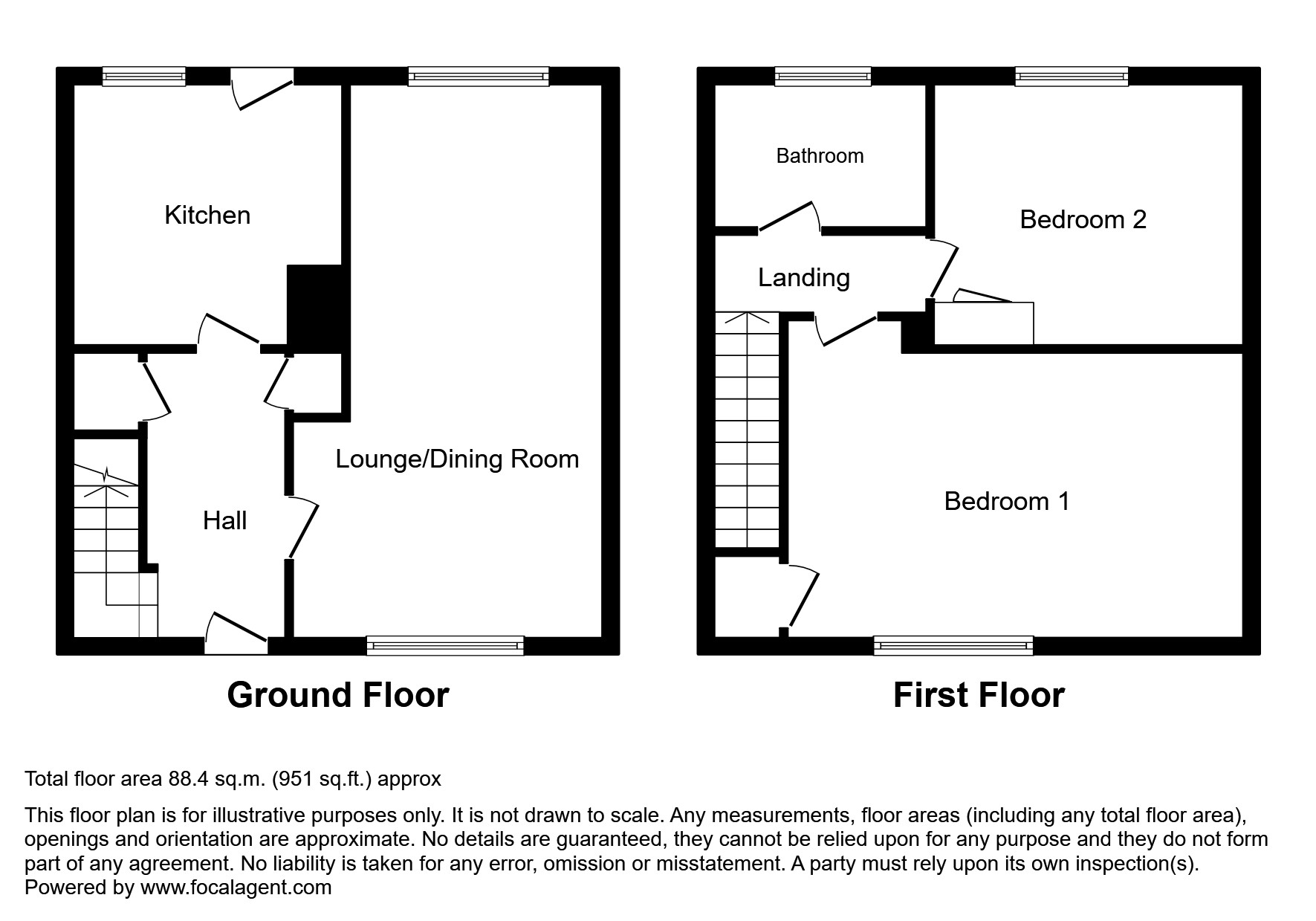 Bilsland Road, Glenrothes KY6, 2 bedroom terraced house for sale