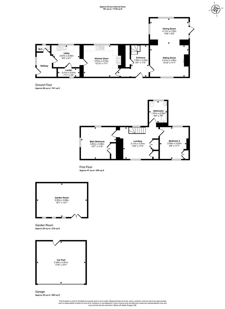 Terrace Lane, Gillingham floorplan