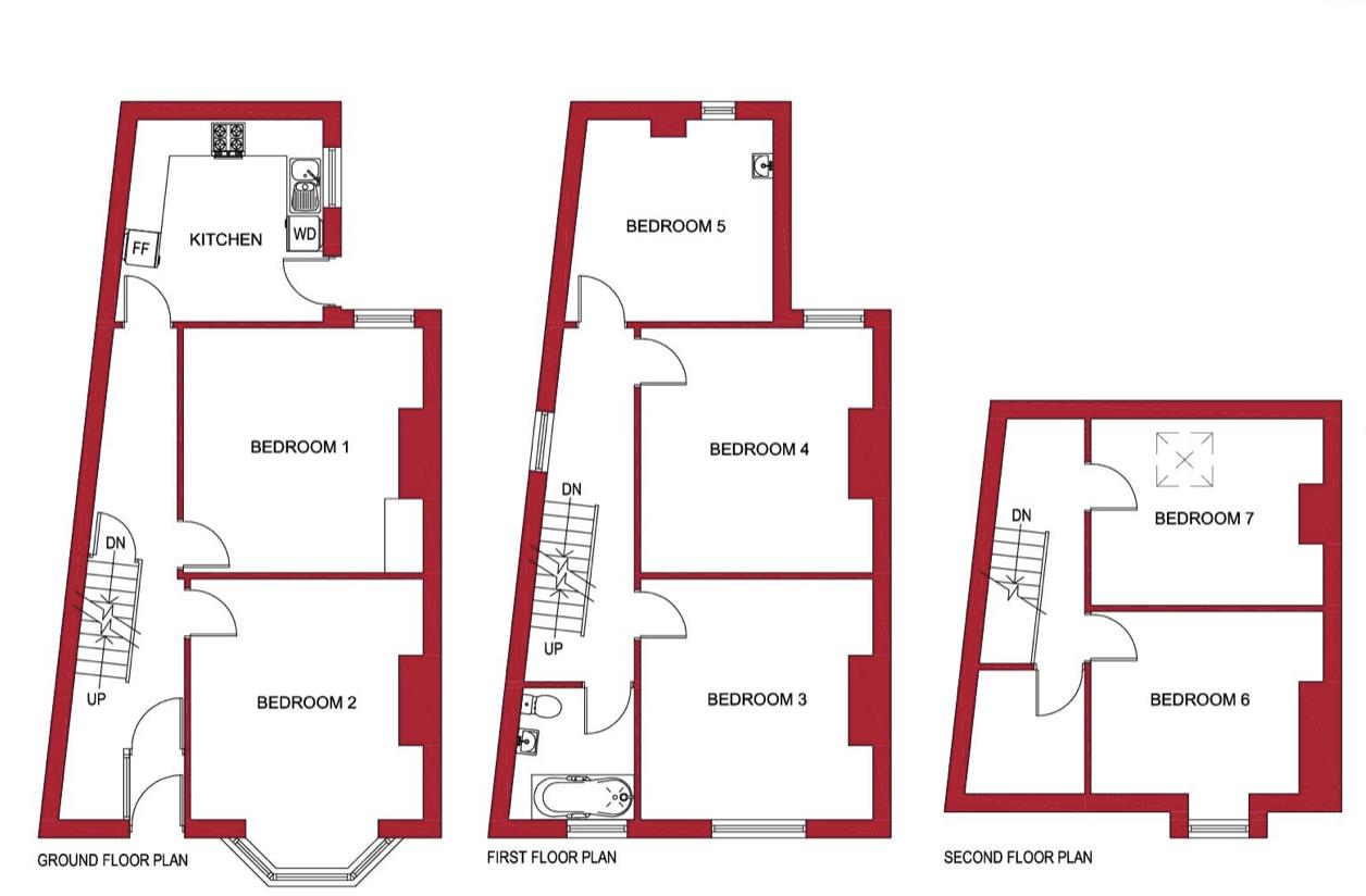 410, Ecclesall Road, Sheffield floorplan