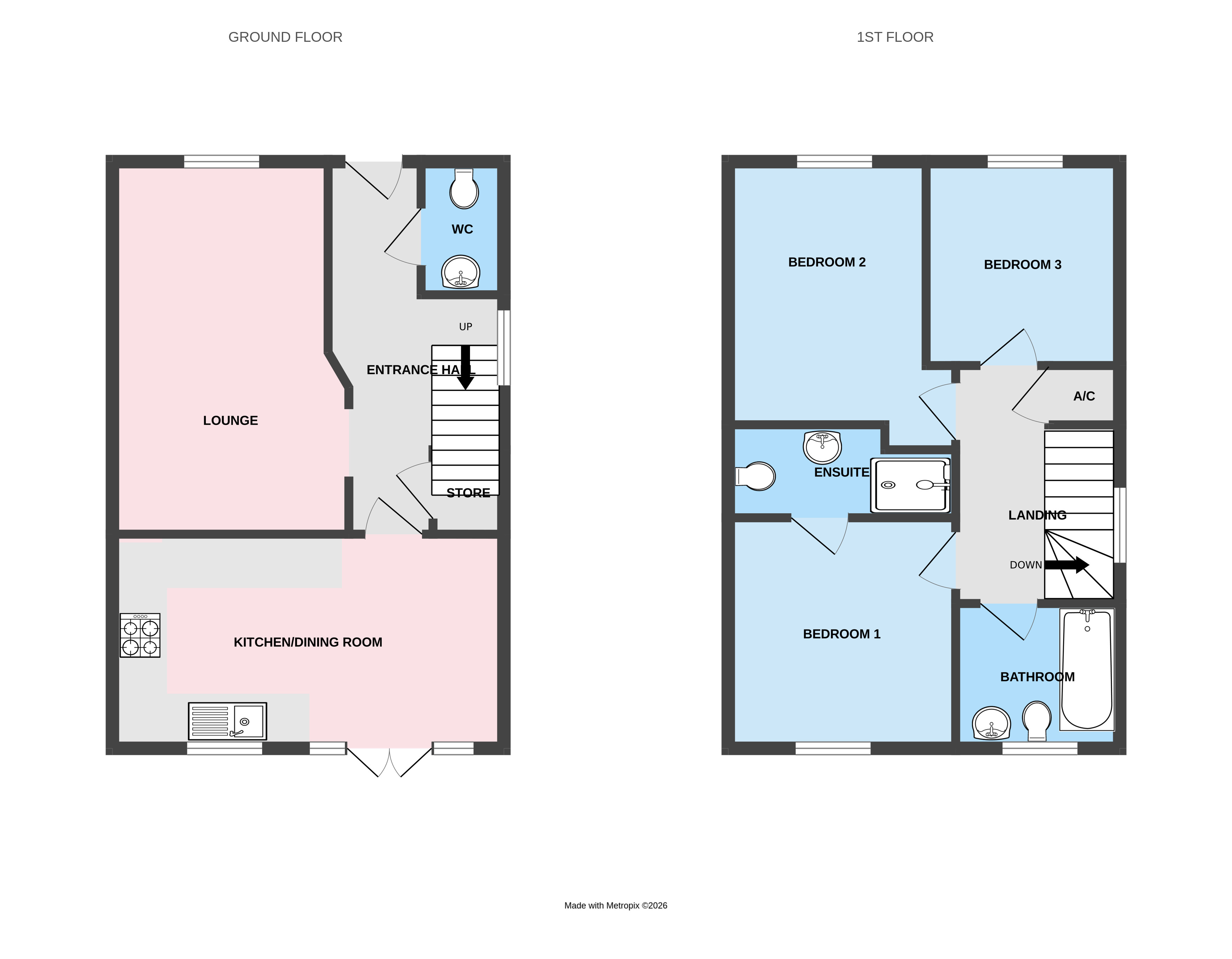 York Road, Telford floorplan
