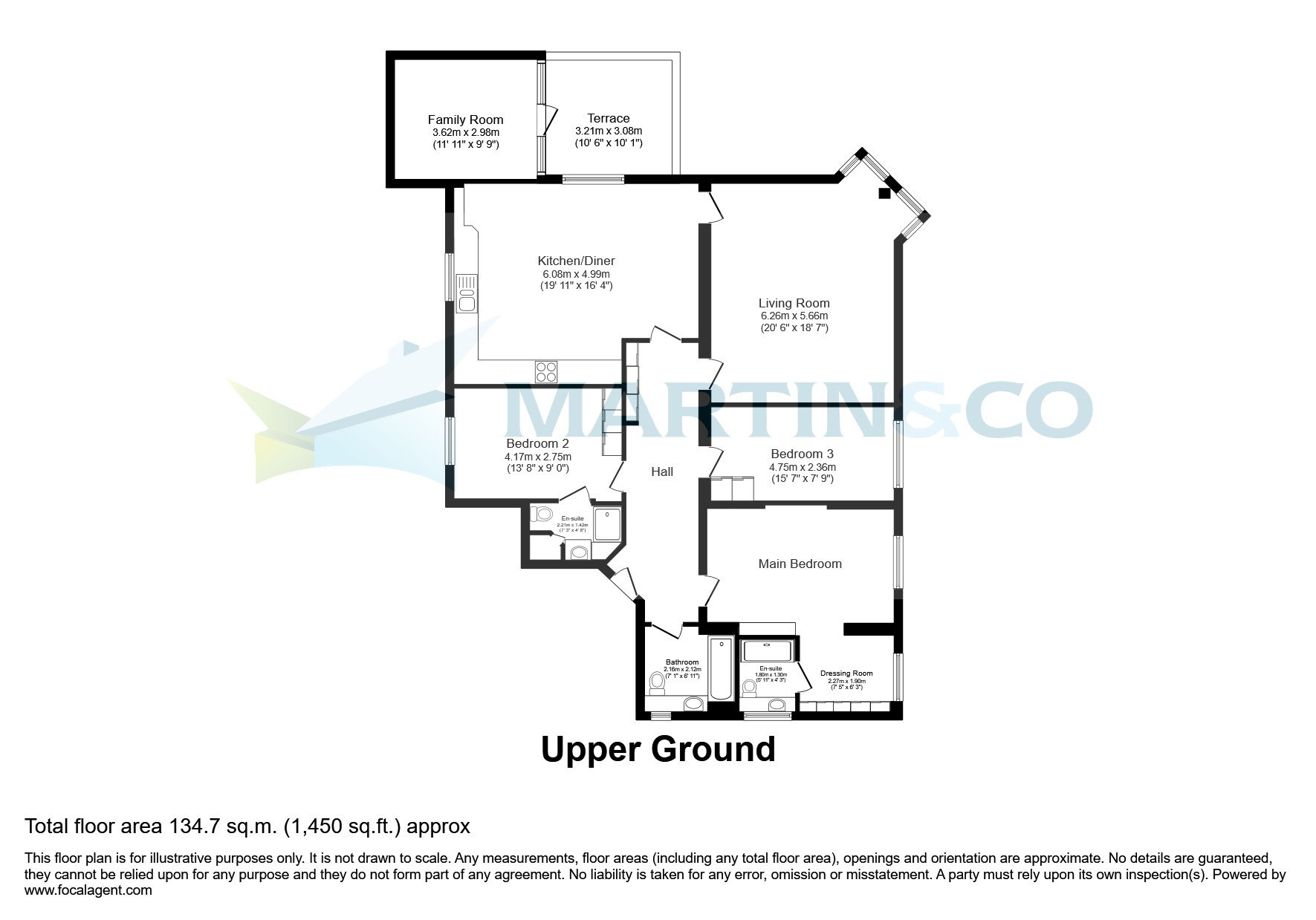 Flat 2 maybury Knowle, The Ridge, Woking floorplan
