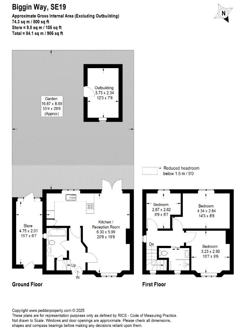 Biggin Way, Crystal Palace, London, SE19 floorplan