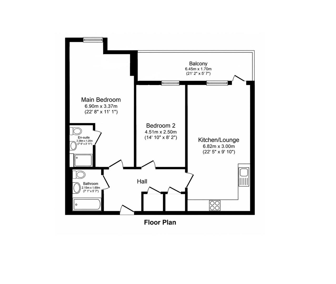 60 Gemini Park, Manor Way, Borehamwood floorplan