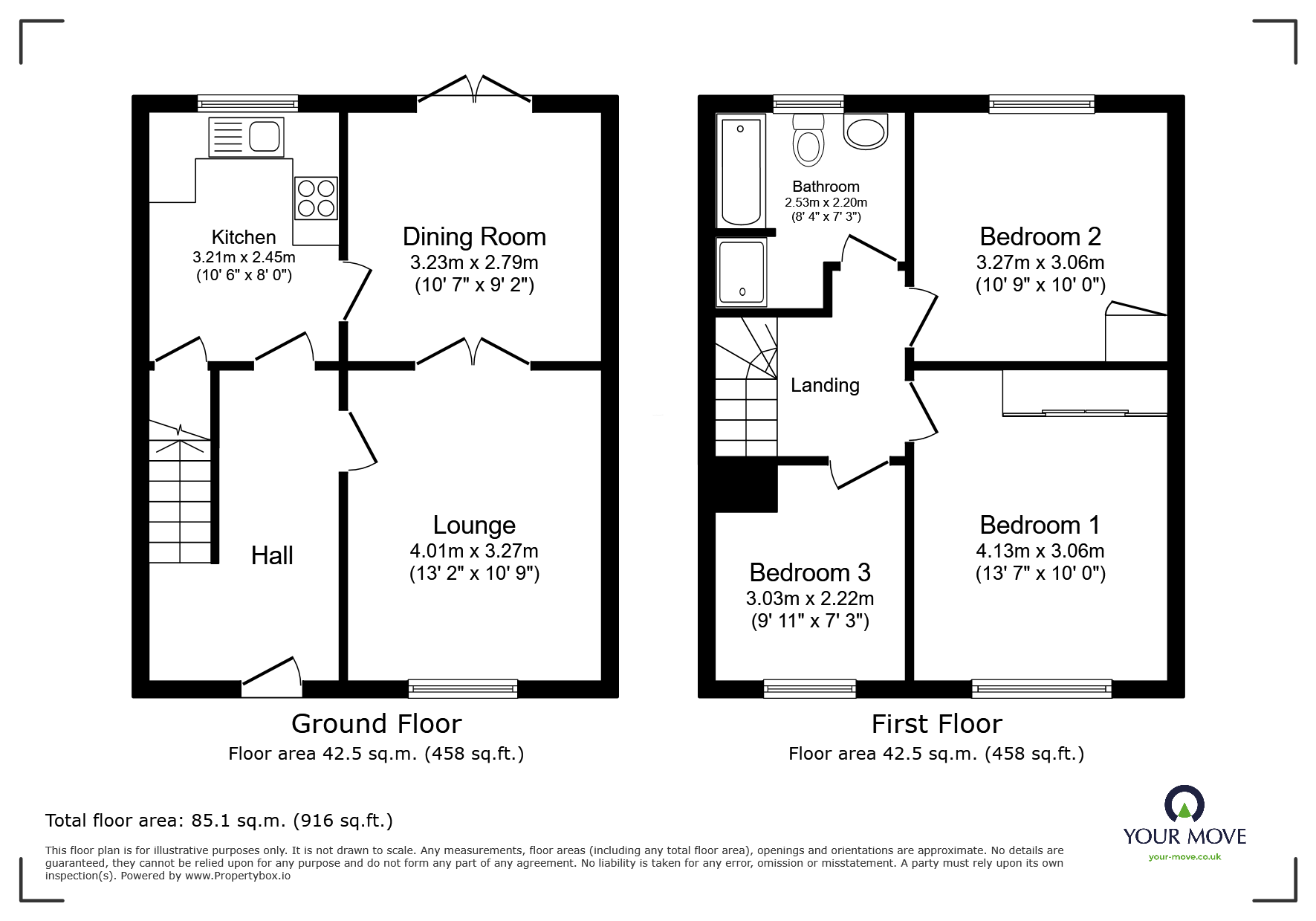 42, Beverley Grove, Lincoln floorplan