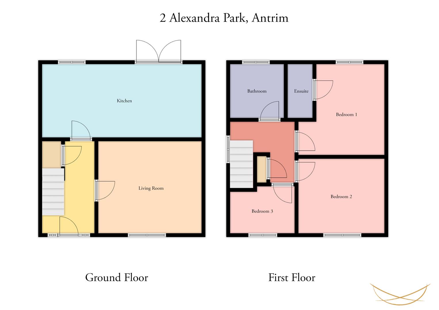 2, Alexandra Park, Antrim floorplan
