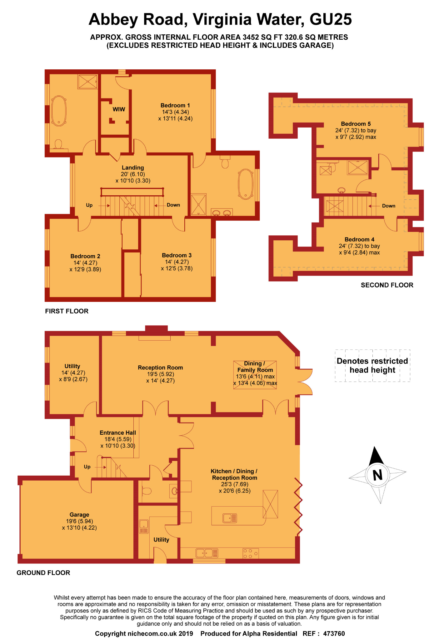 5 Bedrooms  for sale in Abbey Road, Virginia Water GU25