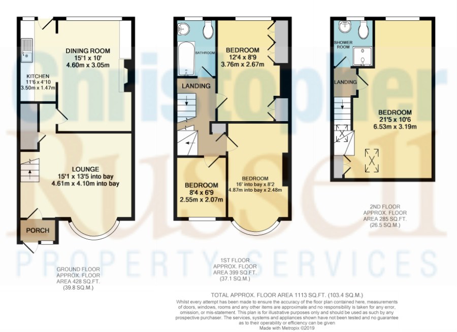 4 Bedrooms Terraced house for sale in Penhill Road, Bexley DA5