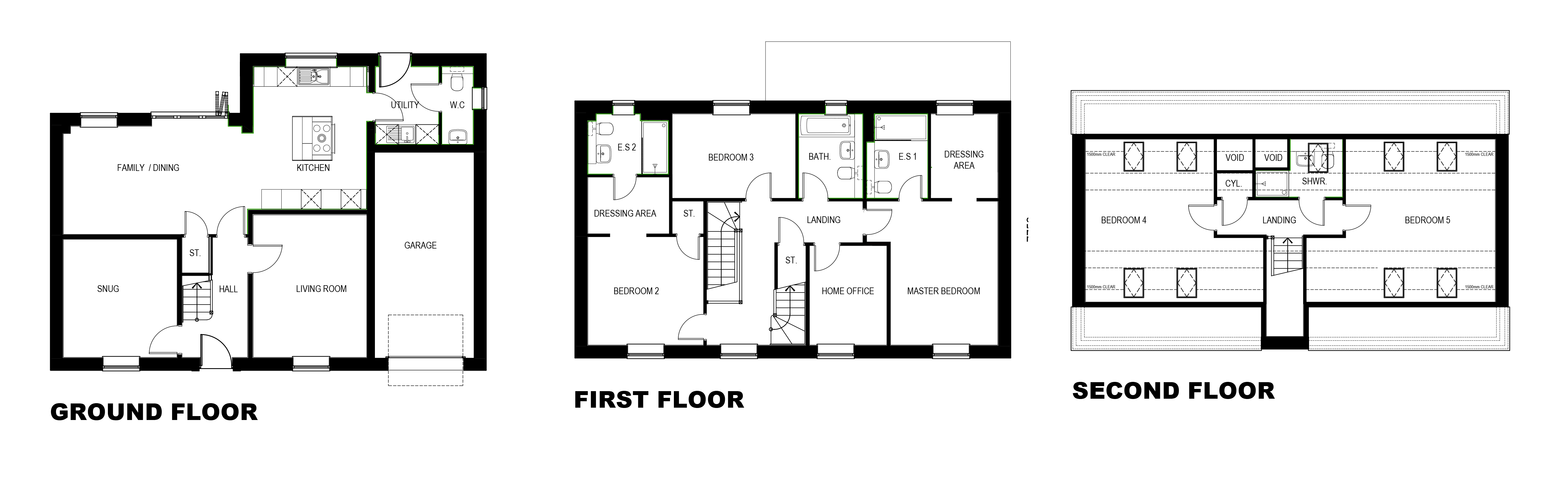 11, Steppings Close, Barrasford floorplan