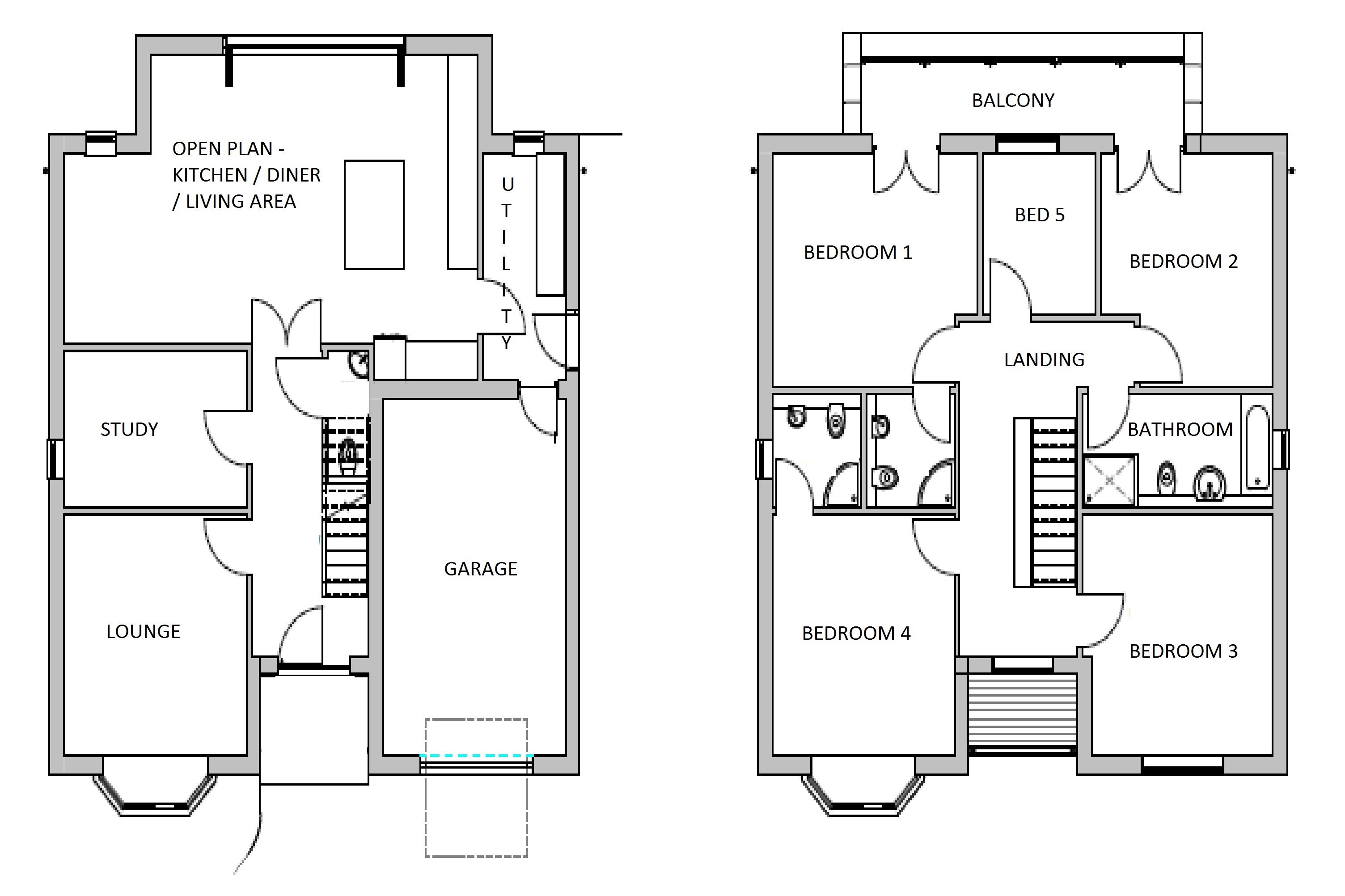 5 Bedrooms Detached house for sale in Station Road, Pilsley, Chesterfield S45