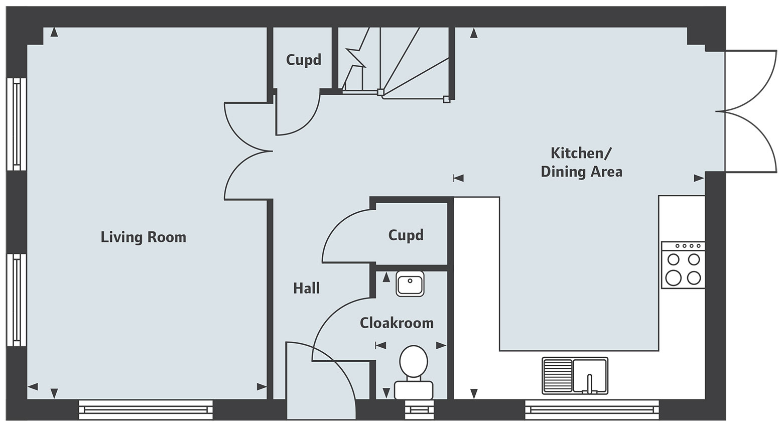 3 Bedrooms Semi-detached house for sale in 